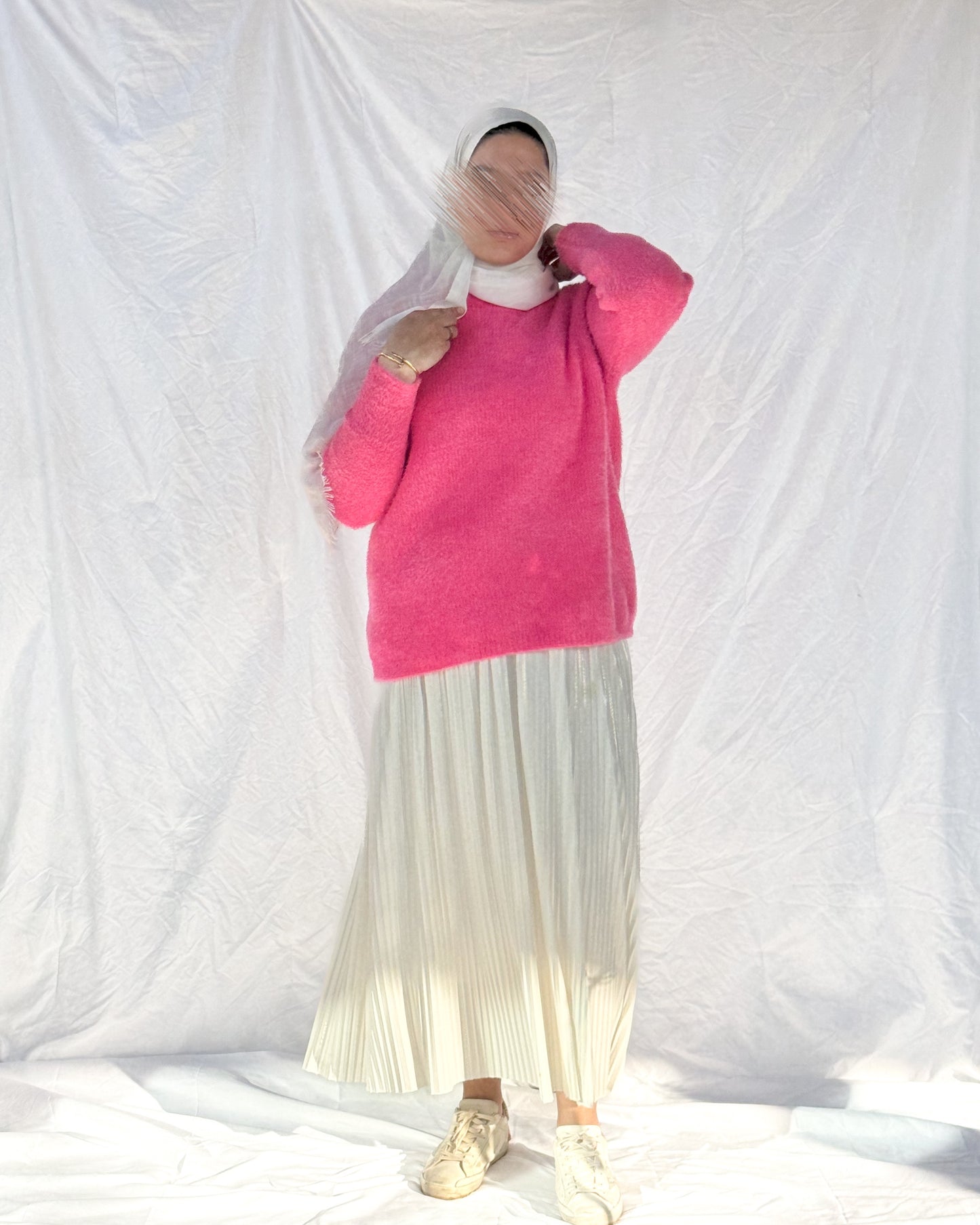 Pink Sweater